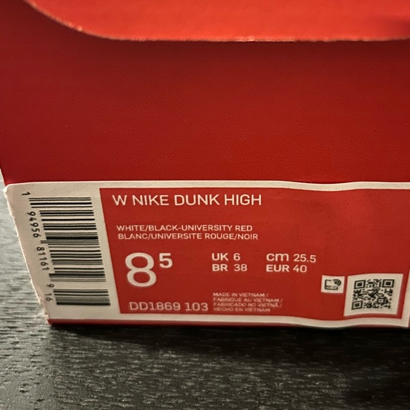 Nike Dunk High black and white - Picture 5 of 7